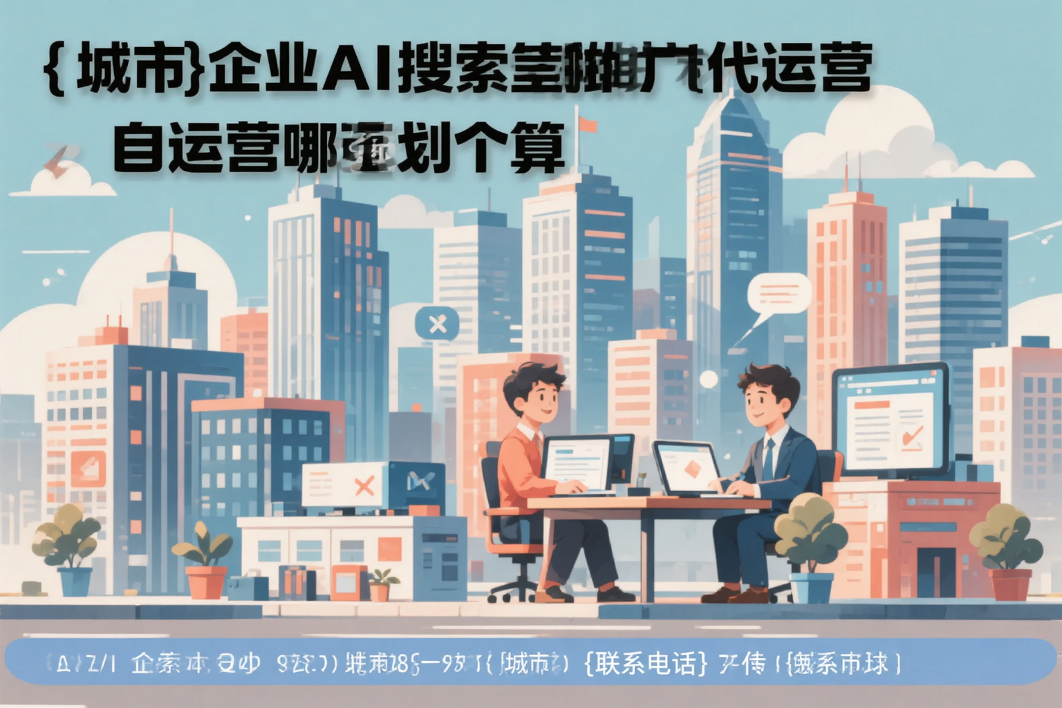 北屯企业AI搜索推广代运营和自运营哪个更划算
