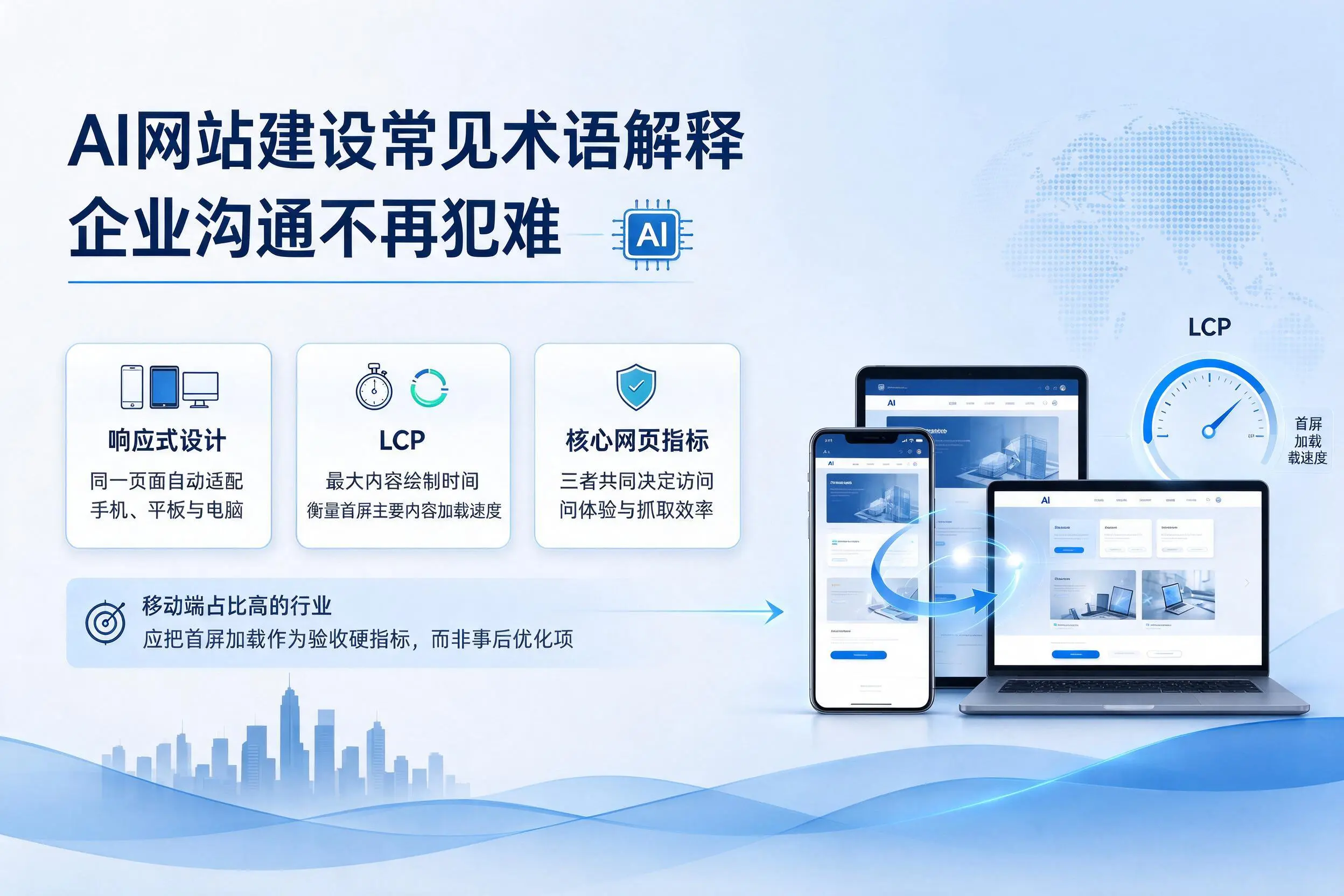 AI网站建设常见术语解释,北屯企业沟通不再犯难