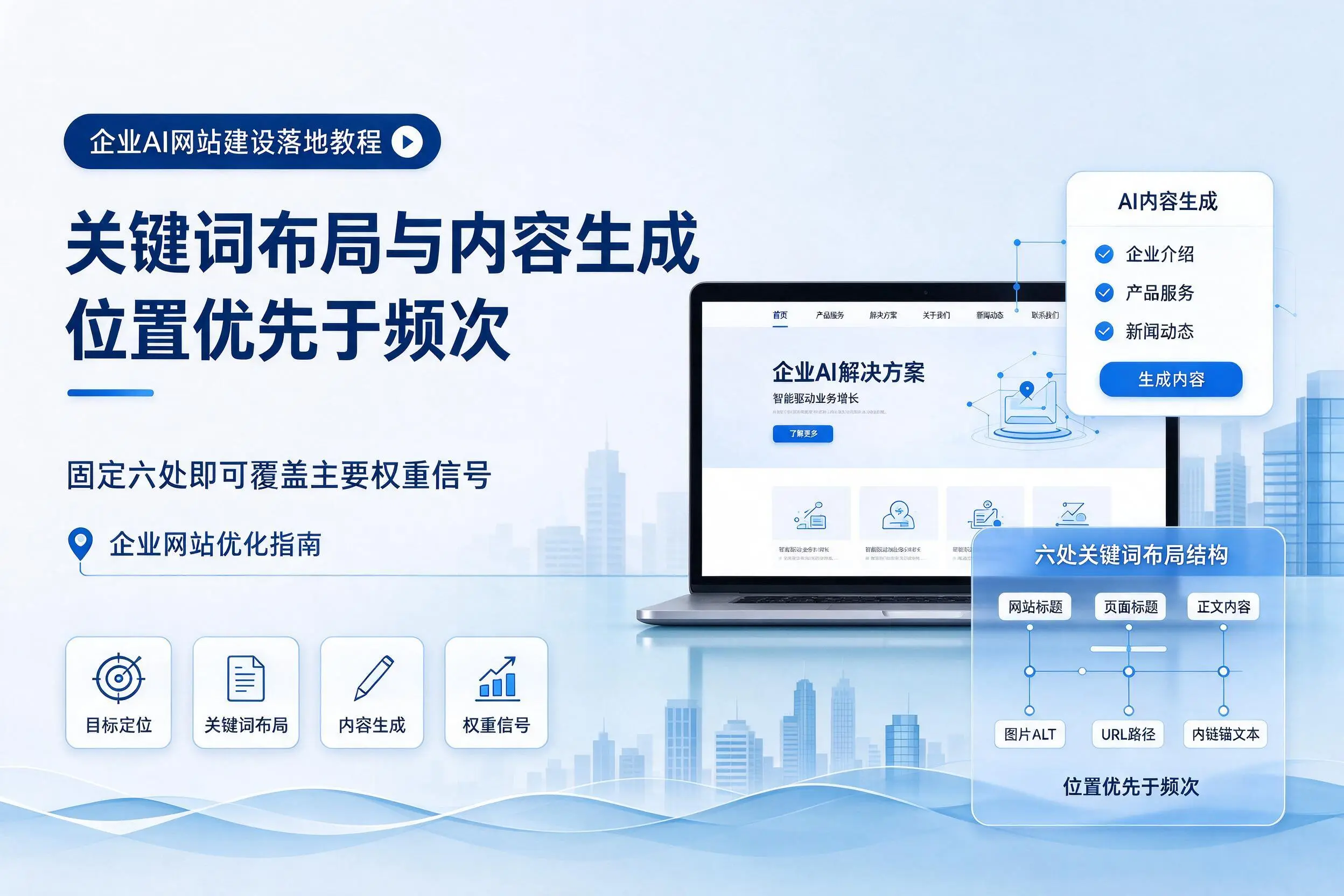 北屯企业AI网站建设落地教程：关键词布局与内容生成